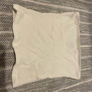 Women’s white tank